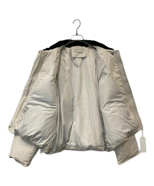 Didot.showroom（ディドットショールーム）Didot.showroom (ディドットショールーム) ダウンジャケット アイボリー サイズ:Fの古着・服飾アイテム