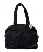 PORTER×LOVE&PEACEポーター×ラブアンドピース）の古着「BOSTON BAG(S) 705-07688」｜ブラック