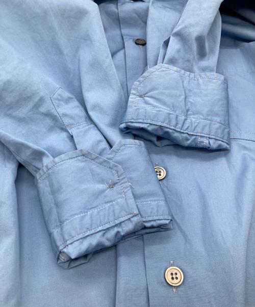 camisas manolo（カミサス マノロ）CAMISAS MANOLO (カミサス マノロ) CAMPO SHIRT カンポシャツ  スカイブルー サイズ:44の古着・服飾アイテム