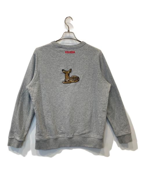 BURBERRY LONDON（バーバリーロンドン）BURBERRY LONDON (バーバリーロンドン) バンビワッペンスウェット 8032117 グレー サイズ:Mの古着・服飾アイテム