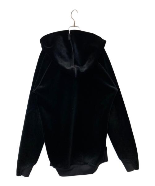 Y-3（ワイスリー）Y-3 (ワイスリー) VELVET FULL ZIP HOODIE ブラック サイズ:XSの古着・服飾アイテム