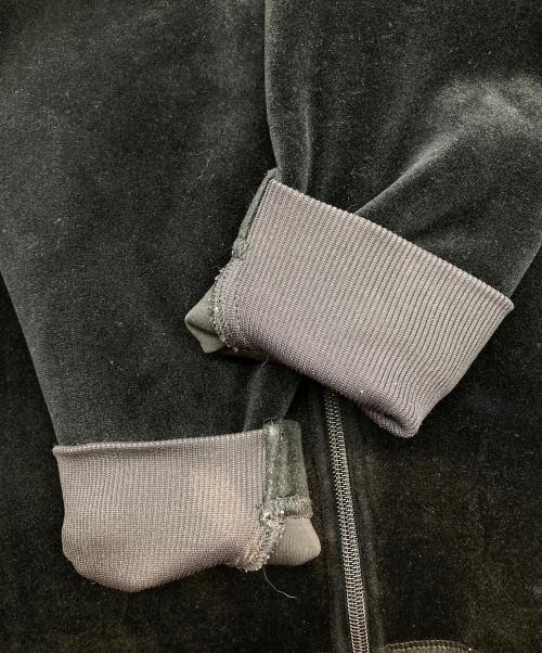 Y-3（ワイスリー）Y-3 (ワイスリー) VELVET FULL ZIP HOODIE ブラック サイズ:XSの古着・服飾アイテム