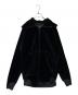 Y-3（ワイスリー）の古着「VELVET FULL ZIP HOODIE」｜ブラック