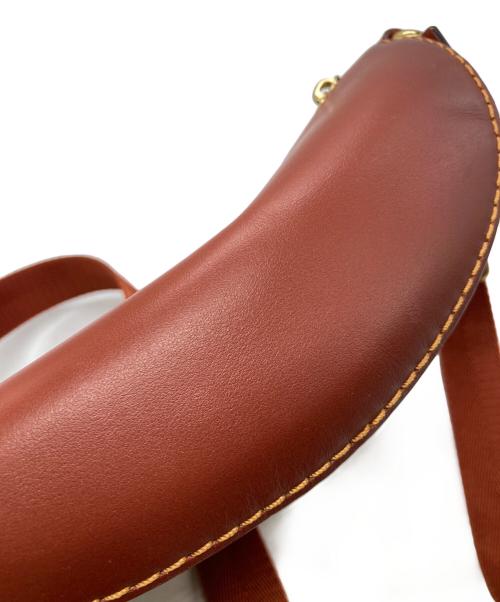 COACH（コーチ）COACH (コーチ) シグネチャーボディバッグ 39937 ベージュ×ブラウンの古着・服飾アイテム
