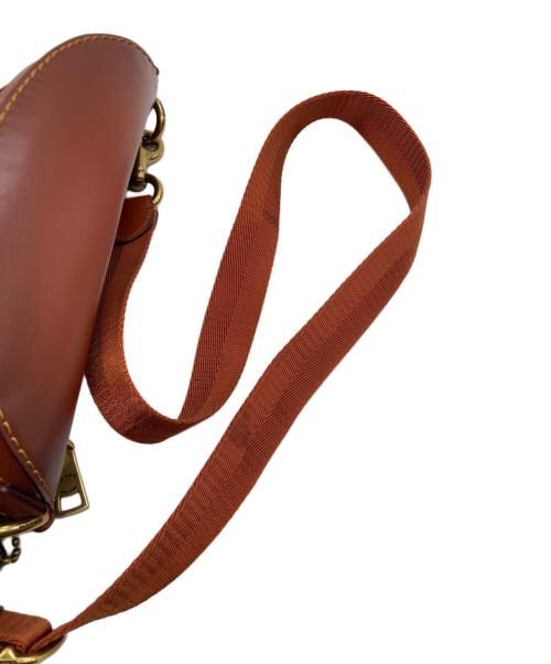 COACH（コーチ）COACH (コーチ) シグネチャーボディバッグ 39937 ベージュ×ブラウンの古着・服飾アイテム