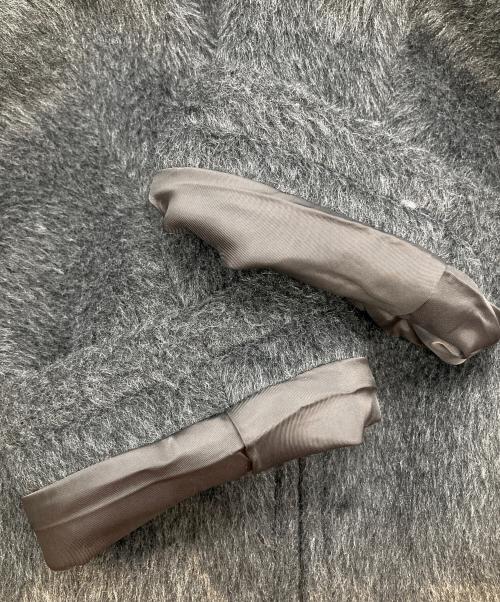 Snidel（スナイデル）Snidel (スナイデル) シャギーブルゾンジャケット グレー サイズ:FREEの古着・服飾アイテム