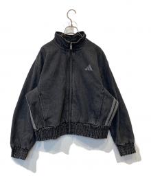 adidas（アディダス）の古着「スタジアム ウォッシュドデニム ルーズフィット ジャケット　KV0626」｜ブラック