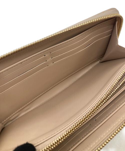 LOUIS VUITTON（ルイ ヴィトン）LOUIS VUITTON (ルイ ヴィトン) ジッピー・ウォレット LVブロデリー・アングレーズ / 長財布 M82471 ベージュの古着・服飾アイテム