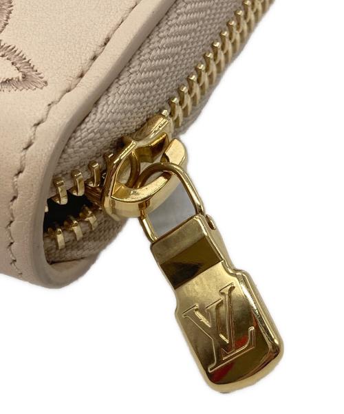 LOUIS VUITTON（ルイ ヴィトン）LOUIS VUITTON (ルイ ヴィトン) ジッピー・ウォレット LVブロデリー・アングレーズ / 長財布 M82471 ベージュの古着・服飾アイテム