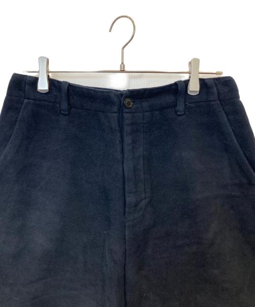 nestrobe confect（ネストローブ コンフェクト）nestrobe confect (ネストローブ コンフェクト) ダブルクロスモールスキントラウザー　02193-0027 ネイビー サイズ:3の古着・服飾アイテム