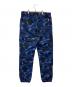 A BATHING APE (アベイシングエイプ) カモフラスウェットジョガーパンツ 001PTL801005M ネイビー サイズ:XL：12000円