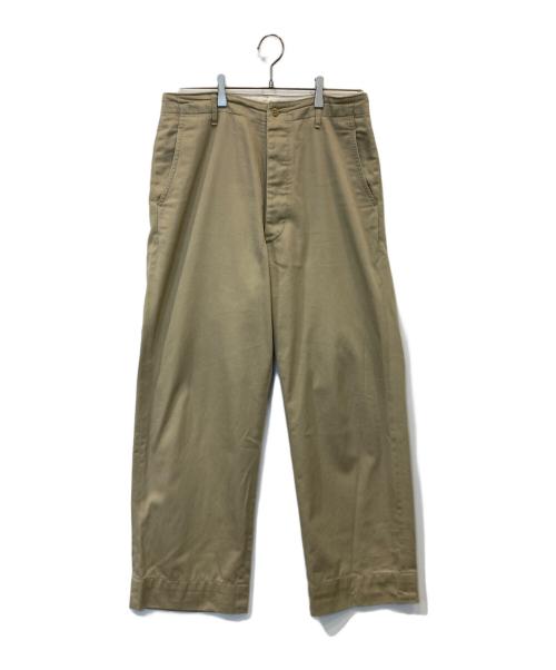 COMOLI（コモリ）COMOLI (コモリ) KHAKI CHINO PANTS カーキ チノ パンツ Z01-03014 ベージュ サイズ:2の古着・服飾アイテム