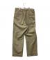 COMOLI (コモリ) KHAKI CHINO PANTS カーキ チノ パンツ Z01-03014 ベージュ サイズ:2：30000円