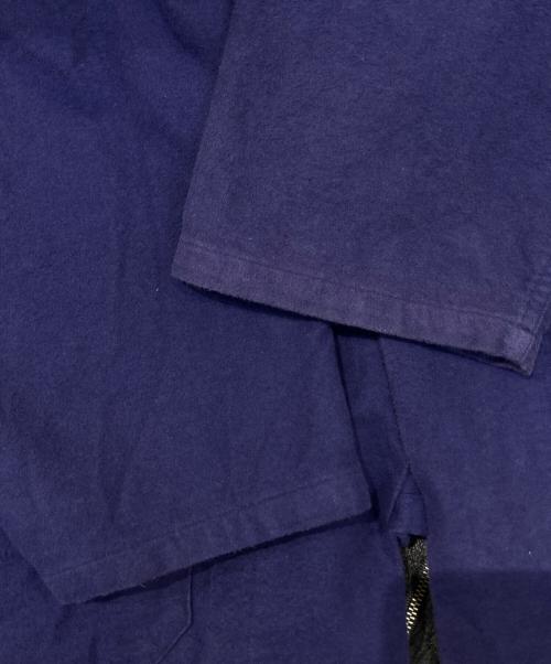 COMOLI（コモリ）COMOLI (コモリ) コットンネル ワークジャケット パープル サイズ:2の古着・服飾アイテム