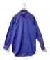 MAATEE&SONS（マーティーアンドサンズ）の古着「REGULAR COLLAR ELIZABETH レギュラーカラー エリザベス MT3103-0601A」｜パープル