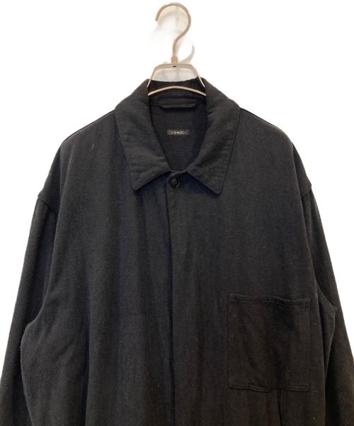 COMOLI（コモリ）COMOLI (コモリ) シルクネップオールインワン ブラック サイズ:2の古着・服飾アイテム