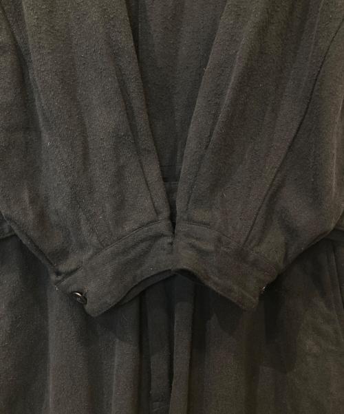 COMOLI（コモリ）COMOLI (コモリ) シルクネップオールインワン ブラック サイズ:2の古着・服飾アイテム