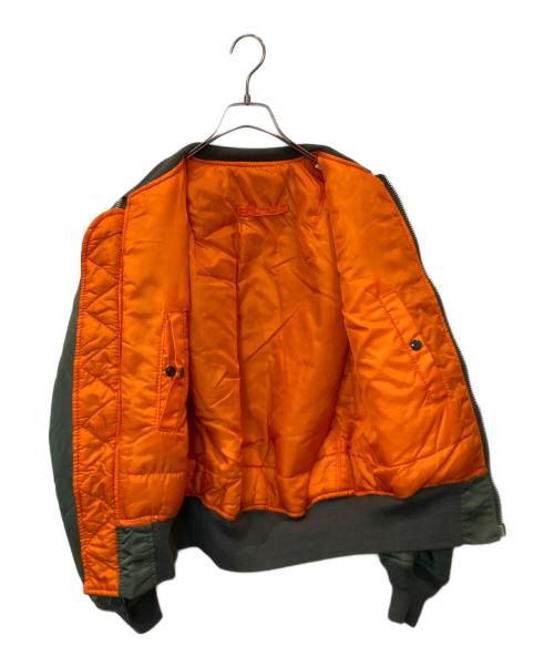 ALPHA（アルファ）ALPHA (アルファ) MA-1ジャケット 0615-00573-8335 カーキ サイズ:Sの古着・服飾アイテム