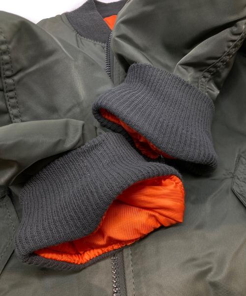 ALPHA（アルファ）ALPHA (アルファ) MA-1ジャケット 0615-00573-8335 カーキ サイズ:Sの古着・服飾アイテム