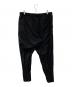 ISSEY MIYAKE MEN (イッセイミヤケメン) 裾プリーツテーパードパンツ　ME81FF251 ブラック サイズ:5：16000円