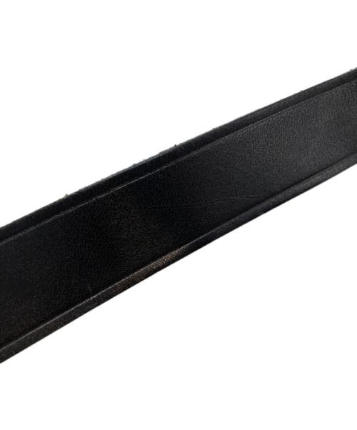 ATLAST & CO（アットラスト）ATLAST & CO (アットラスト) INITIAL BELT ブラック サイズ:34の古着・服飾アイテム