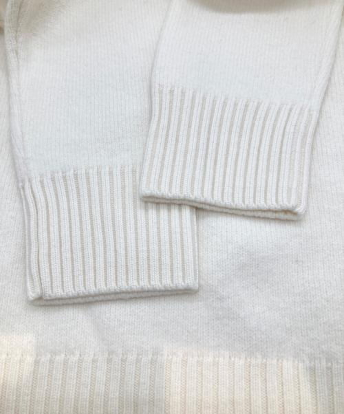 AMI PARIS（アミ パリス）AMI PARIS (アミ パリス) ADC FUNNEL NECK SWEATER　BFUKS402.018 アイボリー サイズ:Sの古着・服飾アイテム