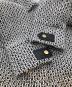 中古・古着 sheller (シェリエ) Leather combination tweed jacket 241085 ブラック サイズ:FREE 未使用品：20000円