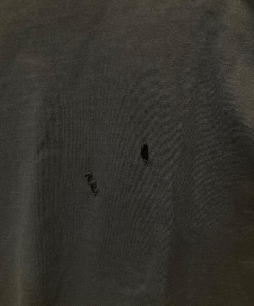 BALENCIAGA（バレンシアガ）BALENCIAGA (バレンシアガ) ヴィンテージ加工ロゴプリントTシャツ 612966 TLVJ1 ブラック サイズ:Mの古着・服飾アイテム