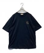 HERMESエルメス）の古着「23SS CHEVAUX EN SYMETRIE / シュヴォーアンシンメトリーTシャツ」｜ブラック