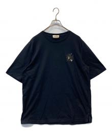 HERMES（エルメス）の古着「23SS CHEVAUX EN SYMETRIE / シュヴォーアンシンメトリーTシャツ」｜ブラック