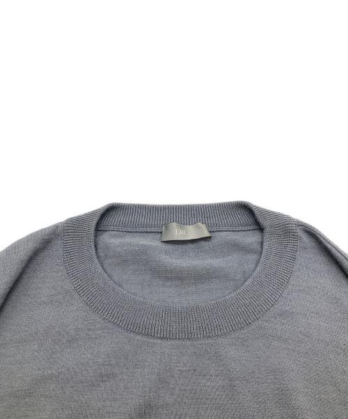 DIOR HOMME（ディオール オム）DIOR HOMME (ディオール オム) Daniel Arsham (ダニエル・アルシャム) コラボニット 023M671AT845 グレー サイズ:XLの古着・服飾アイテム