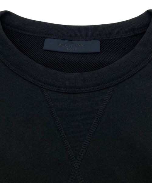 BECKHAM（ベッカム）BECKHAM (ベッカム) BOSS (ボス) SHARPE - Sweatshirt　10274490 ブラック サイズ:Lの古着・服飾アイテム