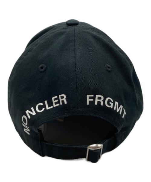 MONCLER（モンクレール）MONCLER (モンクレール) FRAGMENT GENIUS BASEBALL HAT / ベースボールキャップ G209U3B00004 04863 ブラックの古着・服飾アイテム