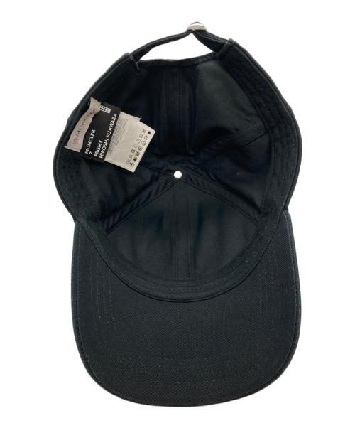 MONCLER（モンクレール）MONCLER (モンクレール) FRAGMENT GENIUS BASEBALL HAT / ベースボールキャップ G209U3B00004 04863 ブラックの古着・服飾アイテム