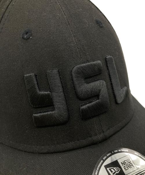 Saint Laurent Paris（サンローランパリ）Saint Laurent Paris (サンローランパリ) New Era (ニューエラ) YSLロゴキャップ 677333 ブラックの古着・服飾アイテム