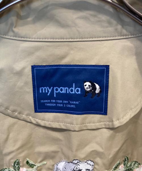 my panda（マイ パンダ）my panda  (マイ パンダ) embroidery raglan sleeve jacket LIN0323SSJK ベージュ サイズ:1 未使用品の古着・服飾アイテム