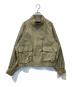 my panda（マイ パンダ）の古着「embroidery raglan sleeve jacket LIN0323SSJK」｜ベージュ