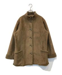 L.L.Bean（エルエルビーン）の古着「フェイクスエード裏ボアコート OBCTB」｜ブラウン
