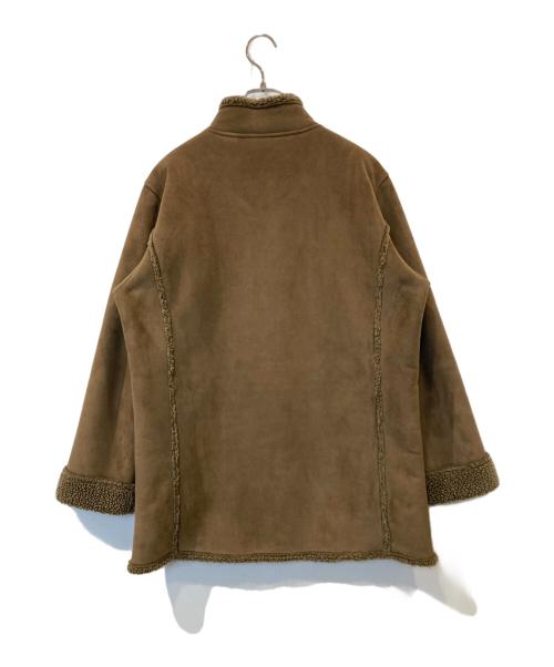 L.L.Bean（エルエルビーン）L.L.Bean (エルエルビーン) フェイクスエード裏ボアコート OBCTB ブラウン サイズ:Mの古着・服飾アイテム