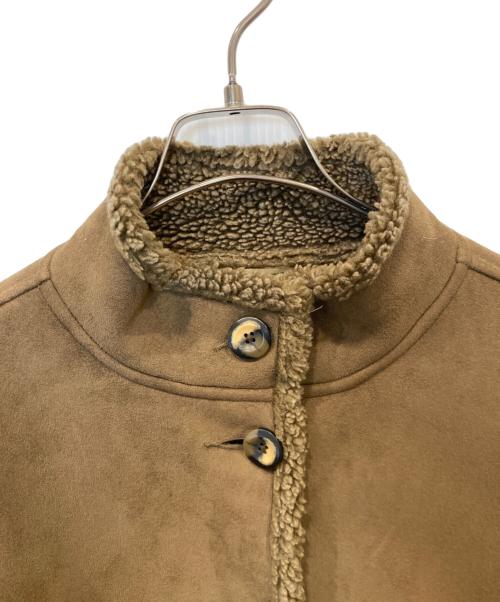 L.L.Bean（エルエルビーン）L.L.Bean (エルエルビーン) フェイクスエード裏ボアコート OBCTB ブラウン サイズ:Mの古着・服飾アイテム
