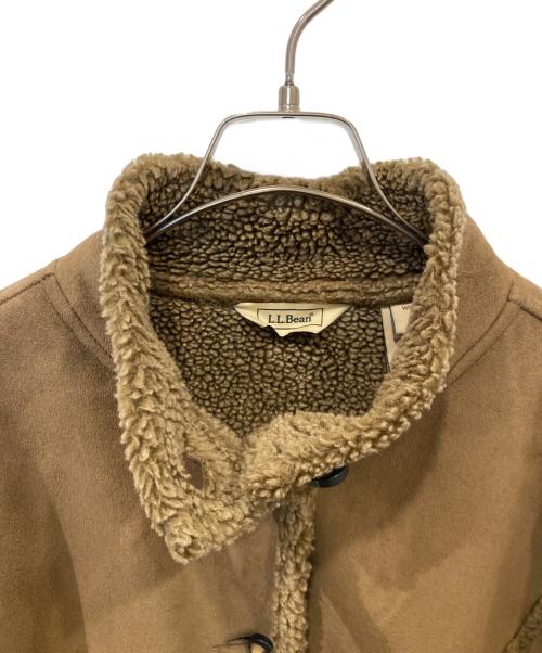 L.L.Bean（エルエルビーン）L.L.Bean (エルエルビーン) フェイクスエード裏ボアコート OBCTB ブラウン サイズ:Mの古着・服飾アイテム