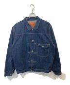 FULLCOUNTフルカウント）の古着「Type1 Denim Jacket Dartford (Super Smooth)　2107SS」｜インディゴ