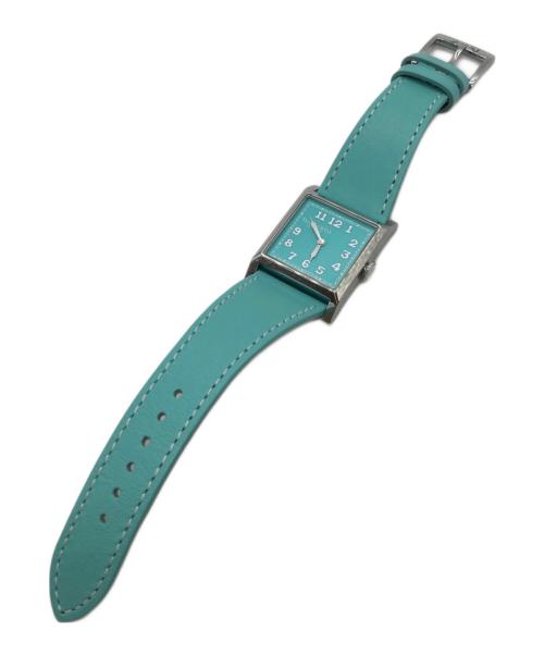 TIFFANY & Co.（ティファニー）Tiffany & Co. (ティファニー) ユニオン スクエア 27mm ウォッチ 73332648 293023990 ブルーの古着・服飾アイテム