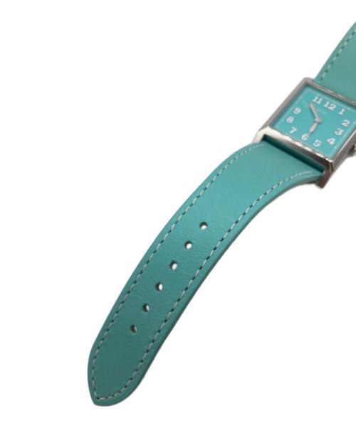 TIFFANY & Co.（ティファニー）Tiffany & Co. (ティファニー) ユニオン スクエア 27mm ウォッチ 73332648 293023990 ブルーの古着・服飾アイテム