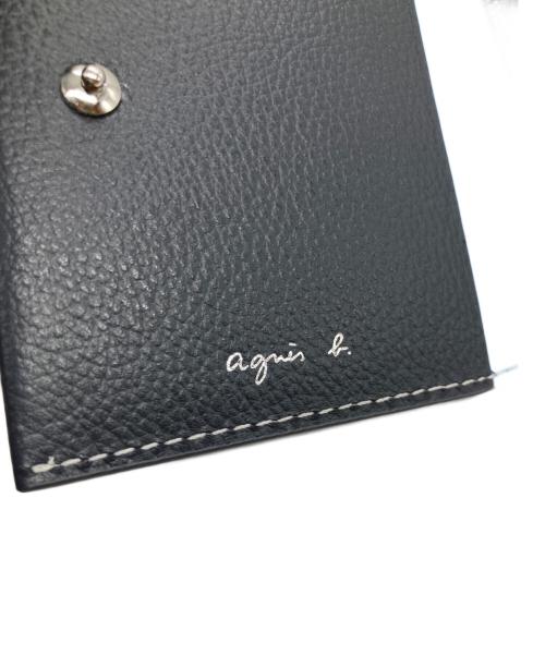 agnes b voyage（アニエスベーボヤージュ）agnes b voyage (アニエスベーボヤージュ) 2つ折り財布 Serge XAH05-02 グレーの古着・服飾アイテム