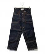 SUGARHILLシュガーヒル）の古着「Classic Double Knee Denim Pants　CLASS003」｜インディゴ