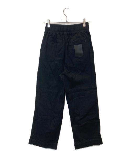 LIVINGTONE（リヴィントーン）LIVINGTONE (リヴィントーン) RELAXED OPEN KNEE デニムパンツ　LT-BLU-STW01 ブラック サイズ:36の古着・服飾アイテム