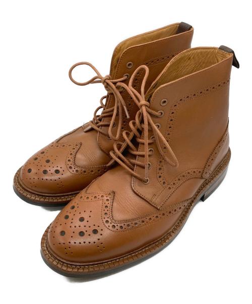 LONDON SHOE MAKE（ロンドンシューメイク）London Shoe Make (ロンドンシューメイク) カントリーブーツ VCAD01 ブラウン サイズ:7.5の古着・服飾アイテム