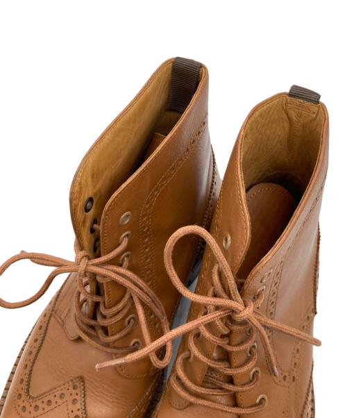 LONDON SHOE MAKE（ロンドンシューメイク）London Shoe Make (ロンドンシューメイク) カントリーブーツ VCAD01 ブラウン サイズ:7.5の古着・服飾アイテム