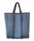 STATE OF ESCAPE×RHC Ron Hermanステイトオブエスケープ×アールエイチシー ロンハーマン）の古着「サテライトフォリオ トートバッグ 9911100694」｜スカイブルー